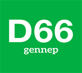 Logo D66 Gennep 